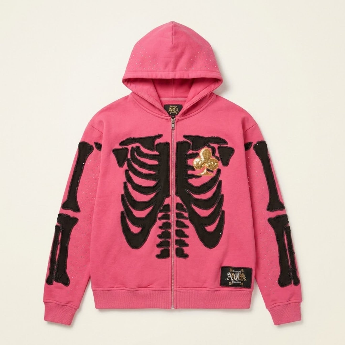 Skeleton Stitch Hoodie