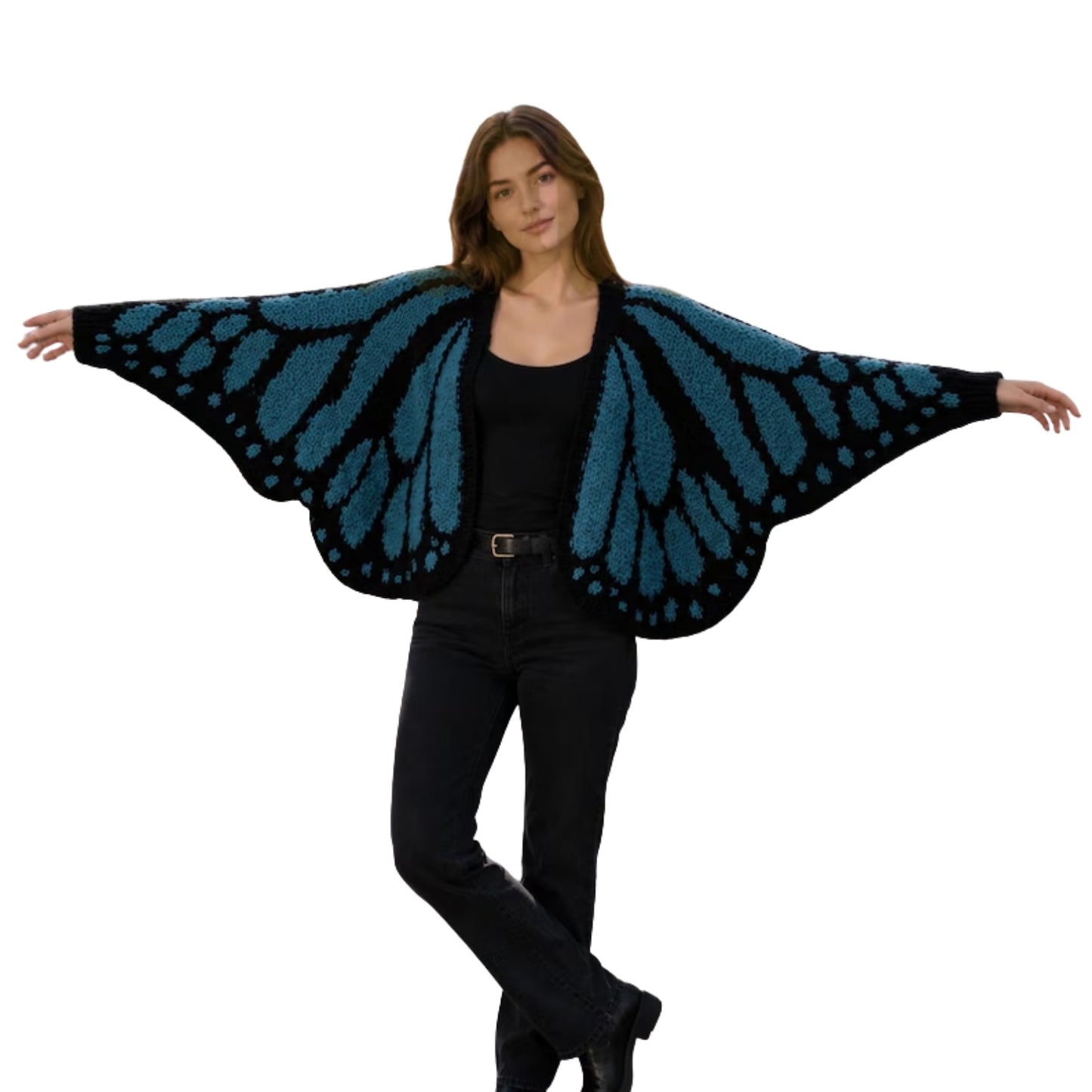 Butterfly Knit Cardigan