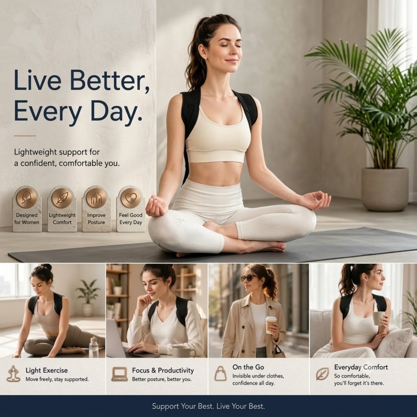 Adjustable Comfort Brace