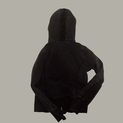 Dark Grey Zip Hoodie