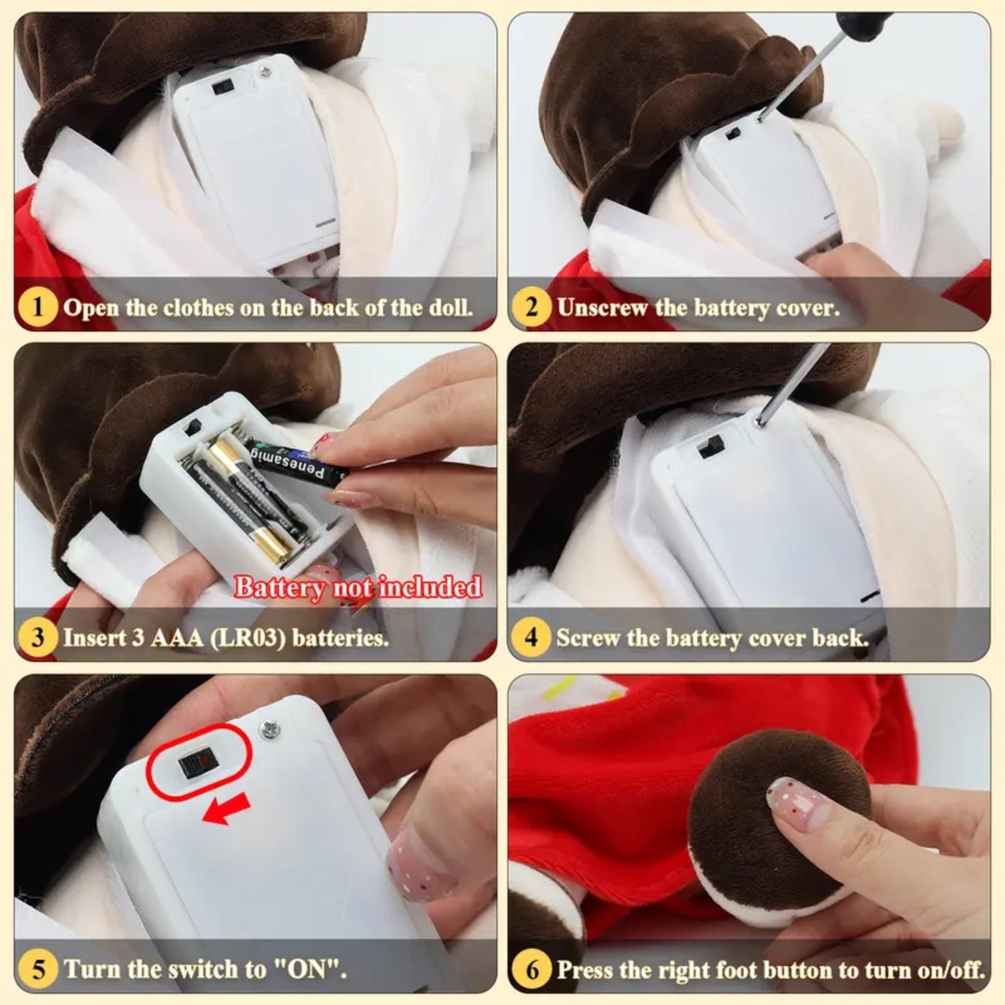 Calming Plush Doll