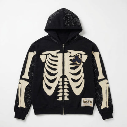 Skeleton Stitch Hoodie