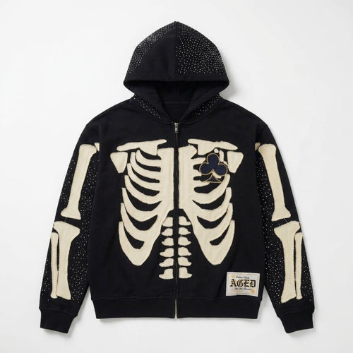 Skeleton Stitch Hoodie