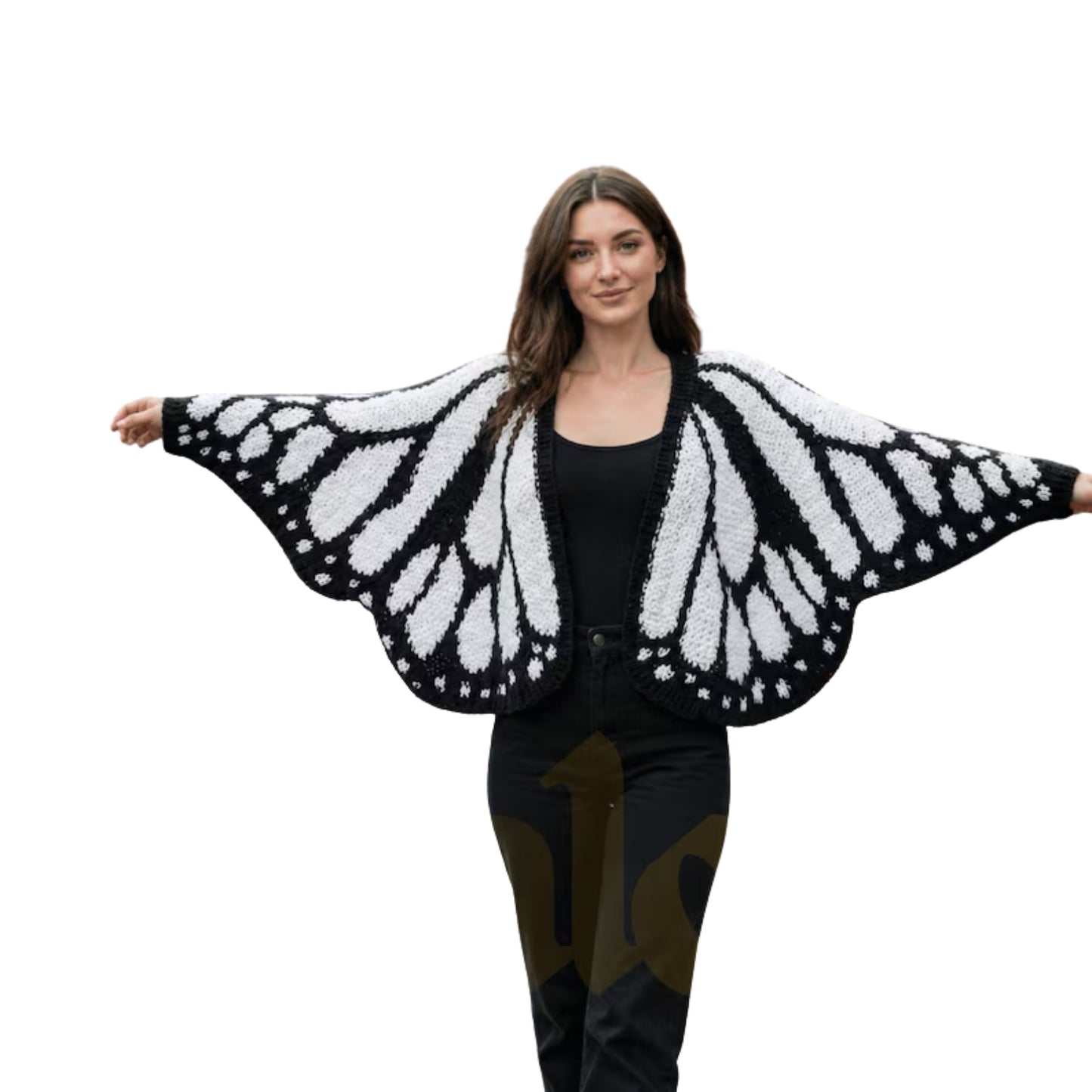 Butterfly Knit Cardigan
