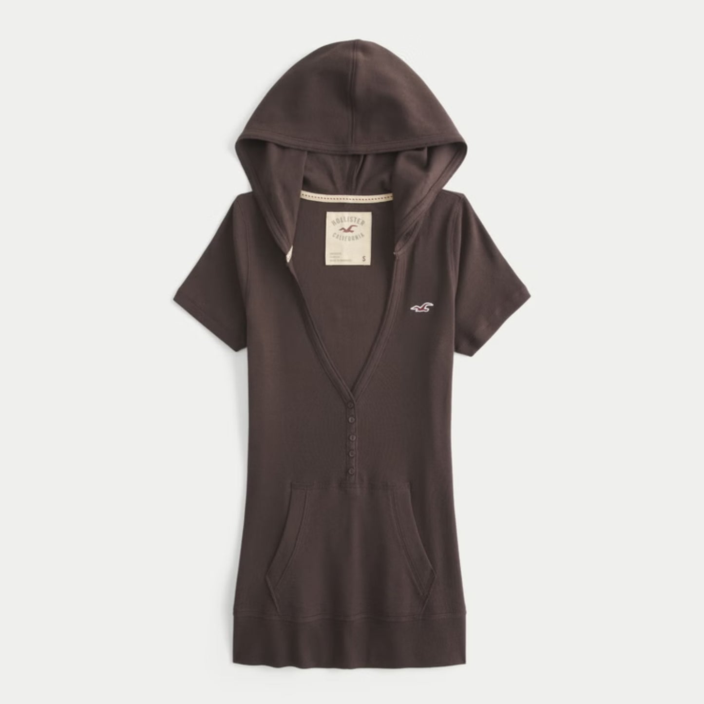Henley Hooded Tee