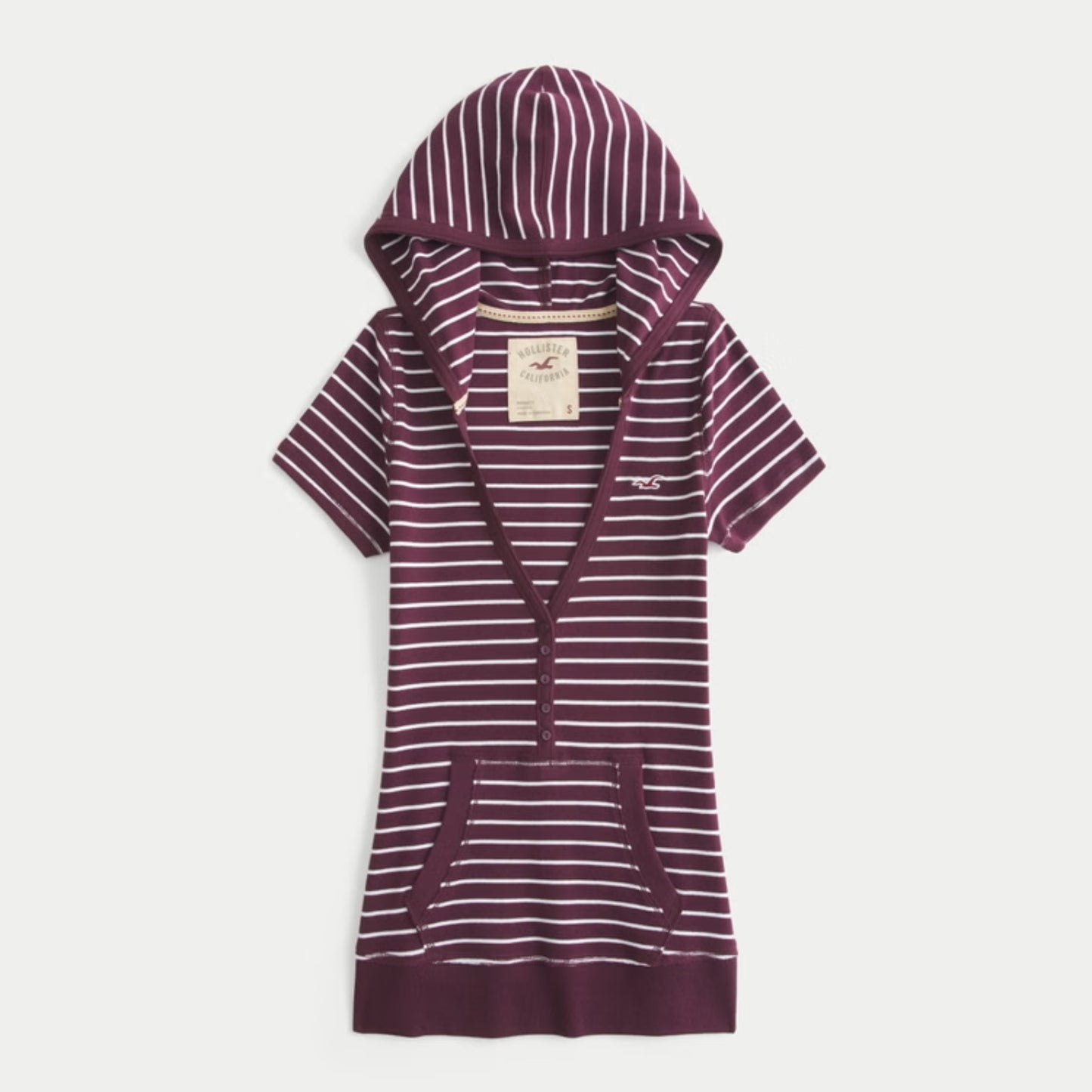 Henley Hooded Tee