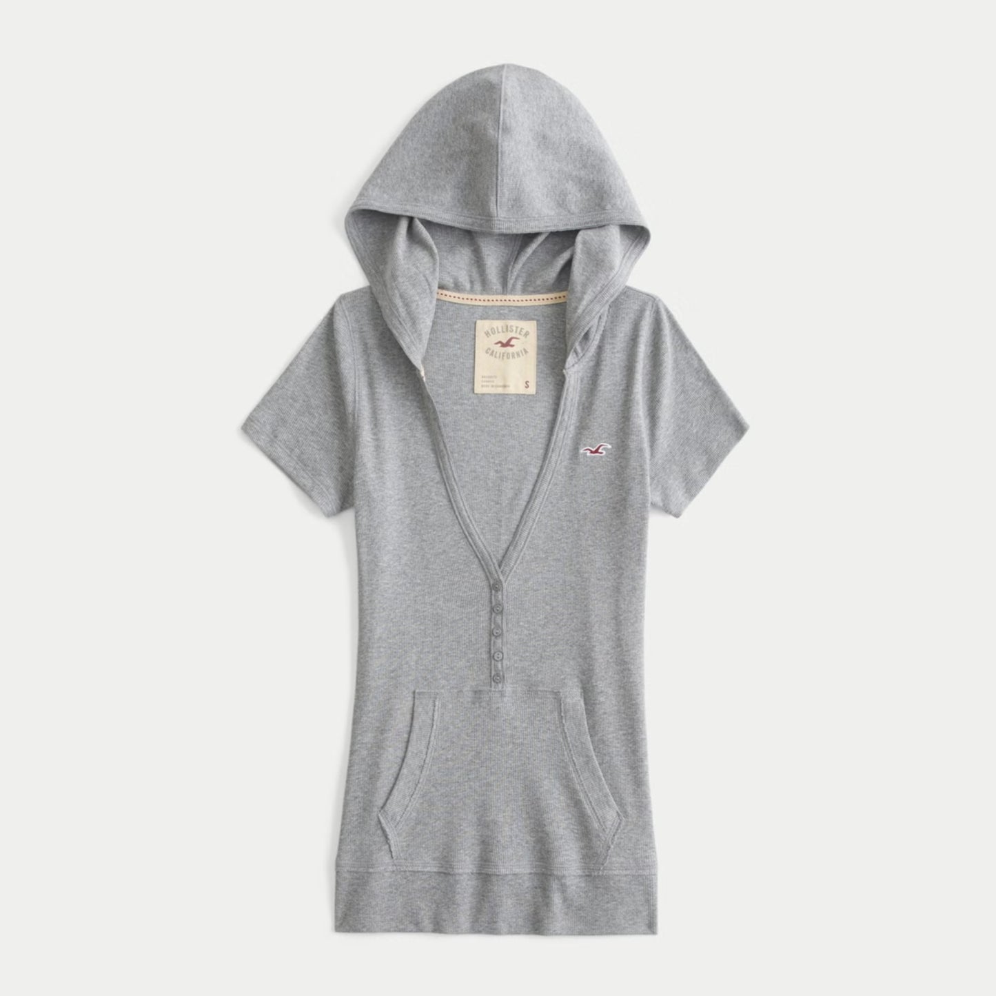 Henley Hooded Tee