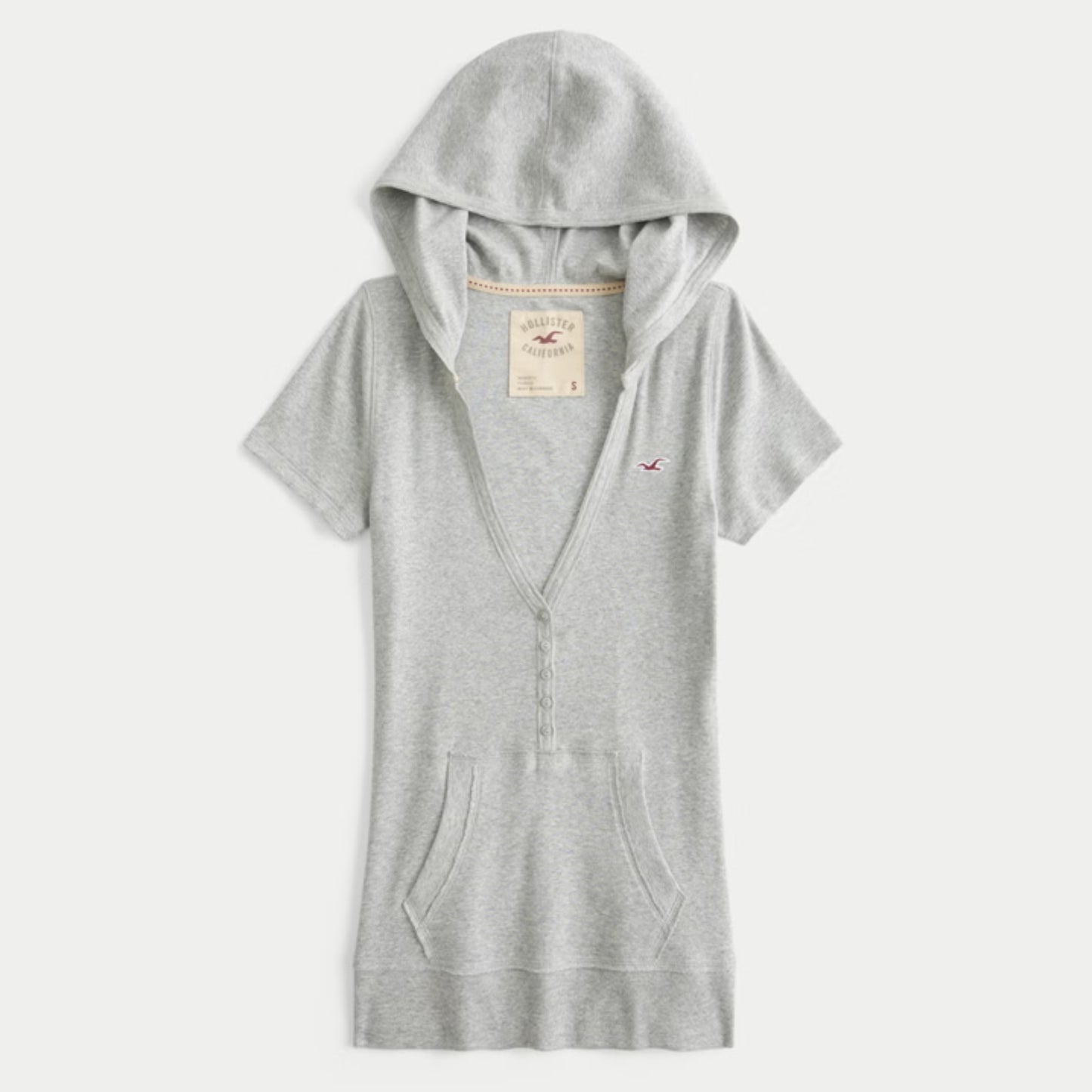 Henley Hooded Tee