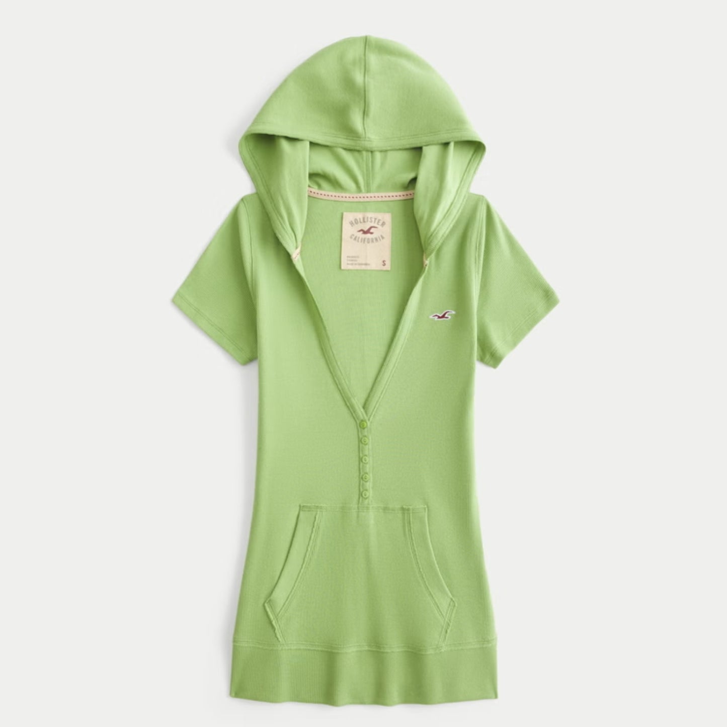 Henley Hooded Tee