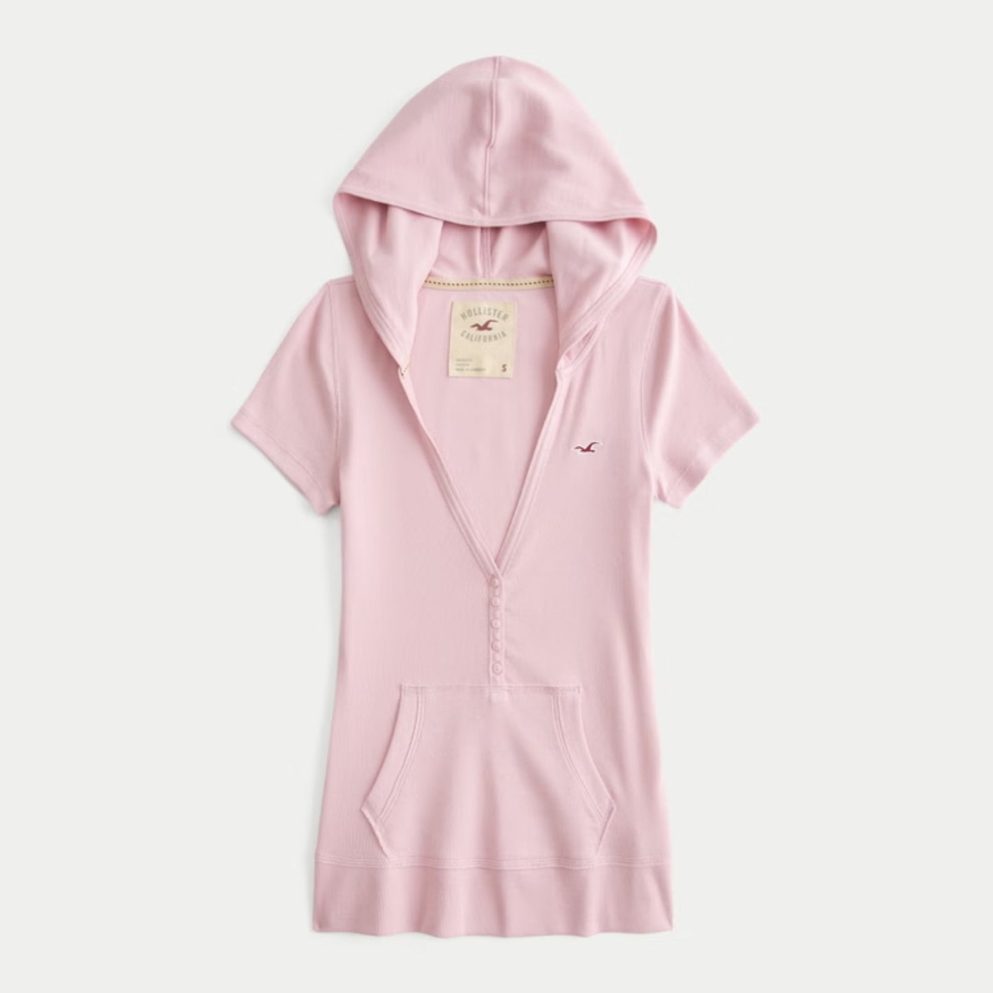 Henley Hooded Tee